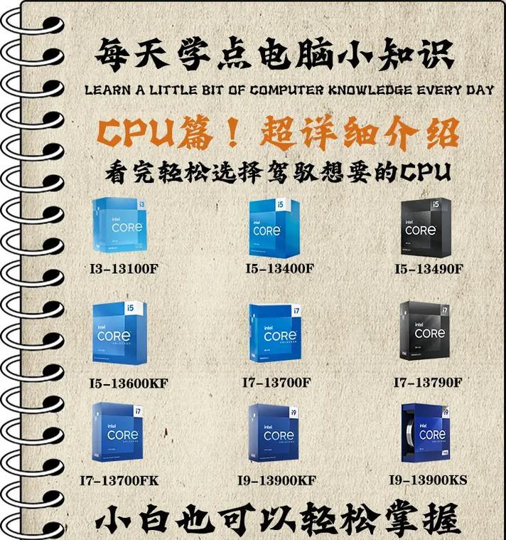 打游戏电脑配置推荐,CPU的选择至关重要